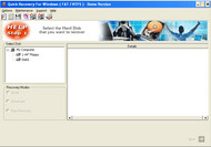 A Data Recovery Software- QR for FAT & NTFS screenshot